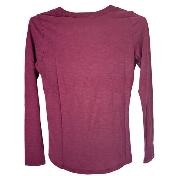 Universal Standard Phoenix Light As Air Tee 4XS 00 0 Jam Purple NWT Shirt V Rex - Picture 2 of 8